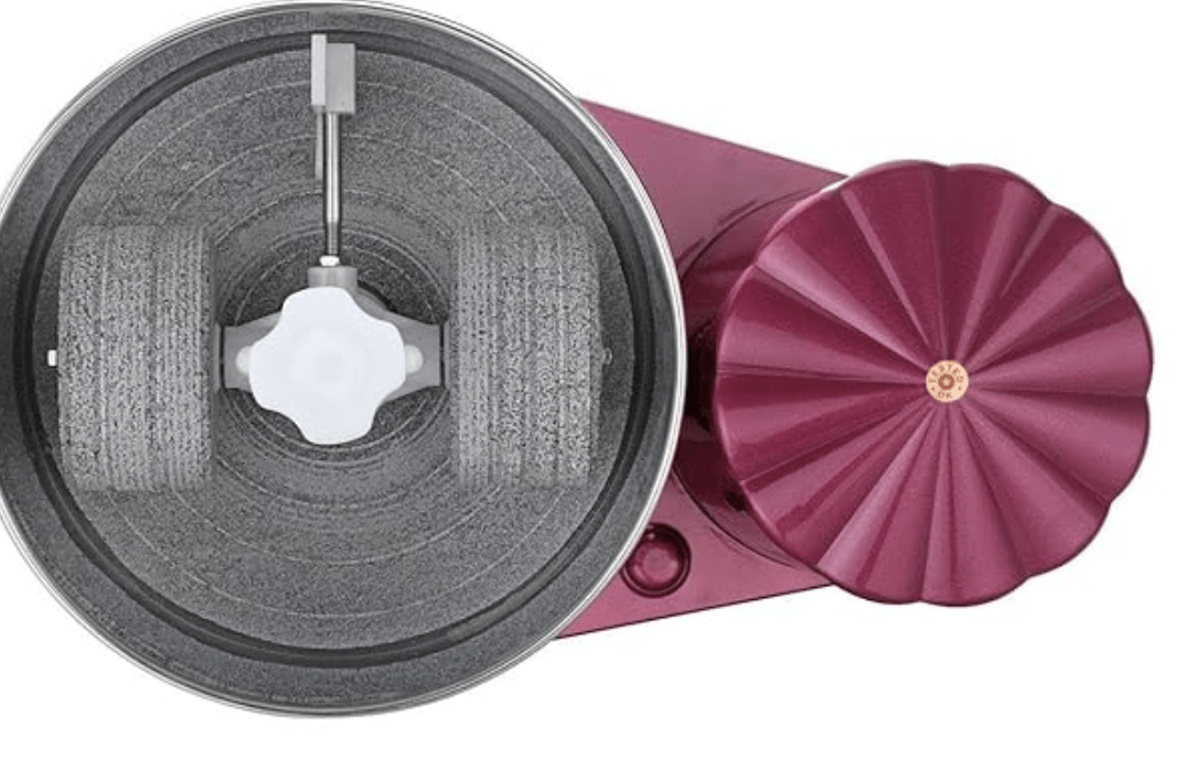 सौभाग्य वाइब 2 लीटर टेबल टॉप वेट ग्राइंडर (मेटैलिक पिंक) | हैवी ड्यूटी मोटर | आपके किचन के लिए आदर्श | दक्षिण भारतीय व्यंजनों के सभी प्रकार के बैटर के लिए 2 लीटर वेट ग्राइंडर