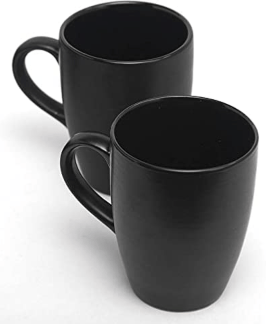 Roxx Black Beauty Mug, 350ml, Set of 2