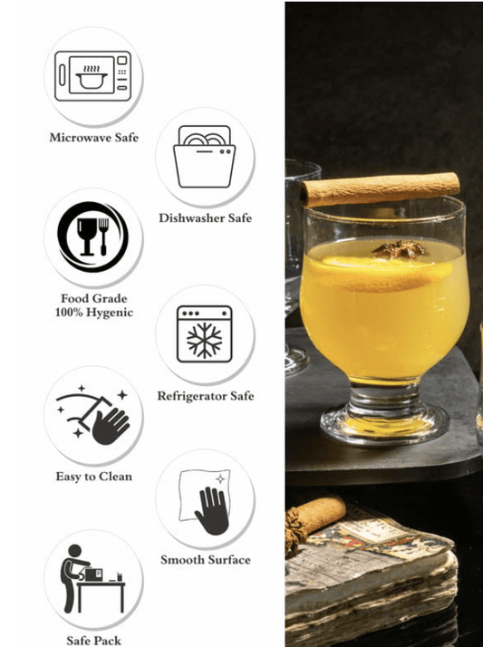 Roxx Juice Glasses Prestige Tumbler Set of 6 Pieces 300 ML