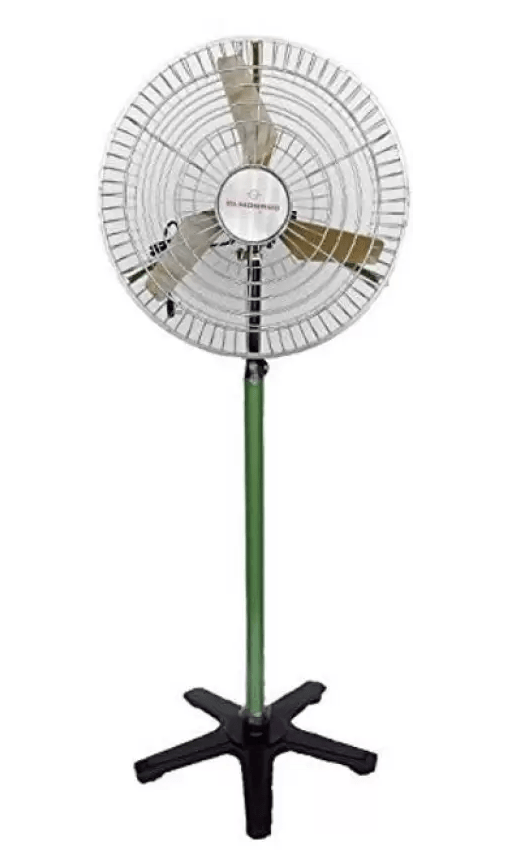 ALMONARD 30", AIR CIRCULATOR, PEDESTAL, GREEN