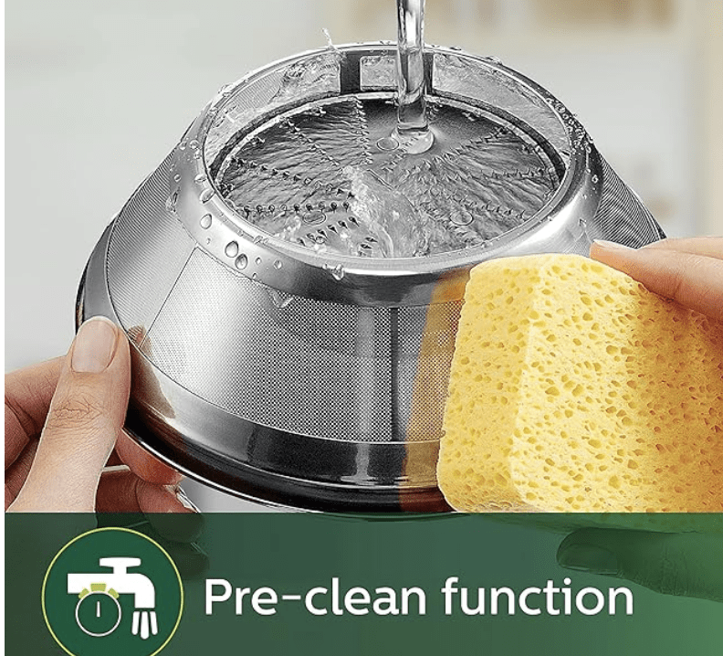 फिलिप्स विवा कलेक्शन HR1832/00 1.5-लीटर 400-वाट जूसर (इंक ब्लैक)