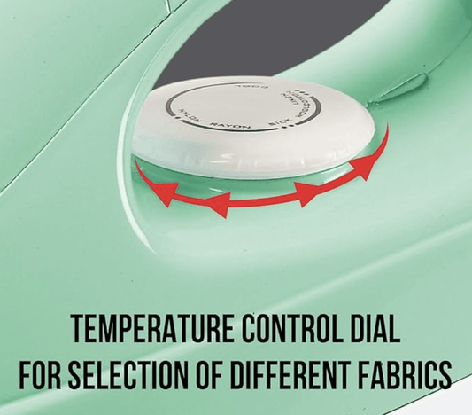 हैवेल्स प्लास्टिक और एल्युमीनियम डी'ज़ायर 1000 वॉट ड्राई आयरन, अमेरिकन हेरिटेज सोल प्लेट, एयरोडायनामिक डिज़ाइन, आसान ग्रिप वाला टेम्परेचर नॉब और 2 साल की वारंटी के साथ। (मिंट)