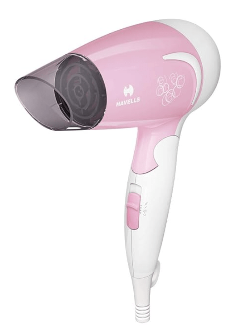 Havells Compact Hair Dryer, 1200 Watts - Hd3152 (Pink)