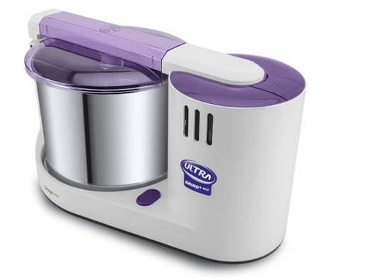 अल्ट्रा ग्राइंड+ गोल्ड 110V 2 लीटर टेबल टॉप वेट ग्राइंडर (सफ़ेद)