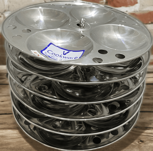 உண்மையான தென்னிந்திய சமையலுக்கு Vcookware இட்லி தட்டு ஸ்டாண்ட்