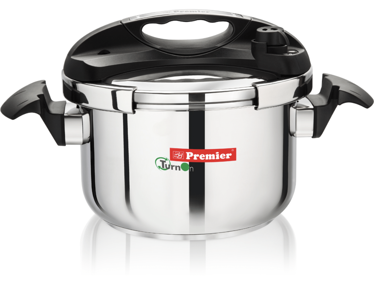 Premier Turn on Pressure cooker 5 Ltr Stainless Steel Induction Bottom