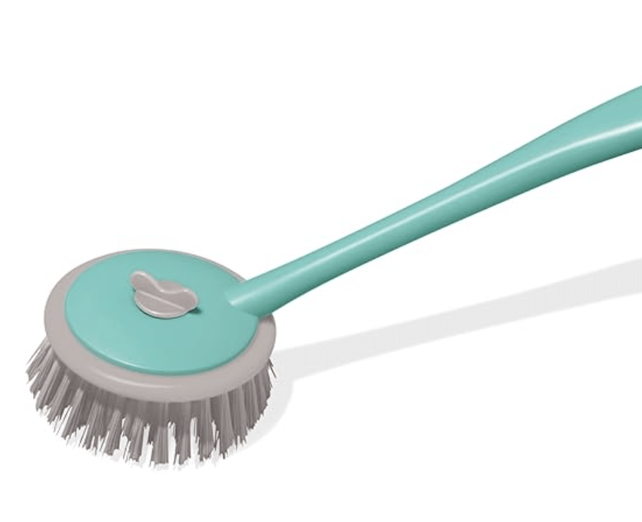Spotzero by Milton Kitchen Cleaning Handy Sink Brush (Aqua Green,Pack of 1 piece)