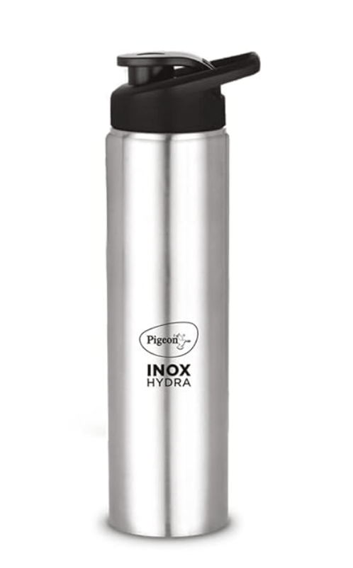Pigeon by Stovekraft Stainless Steel Inox Hydra 1000 Drinking Water Bottle 900 ml - Silver (Pack of 1)