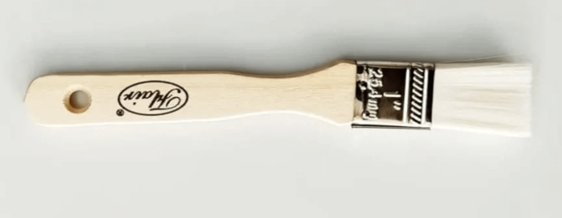 Flair wooden hand nylon brush 25 mm