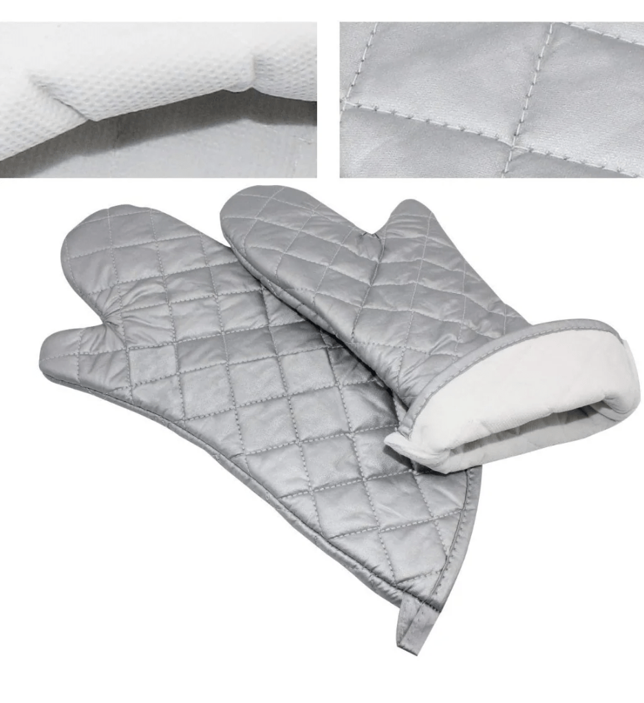 Flair heat proof oven gloves