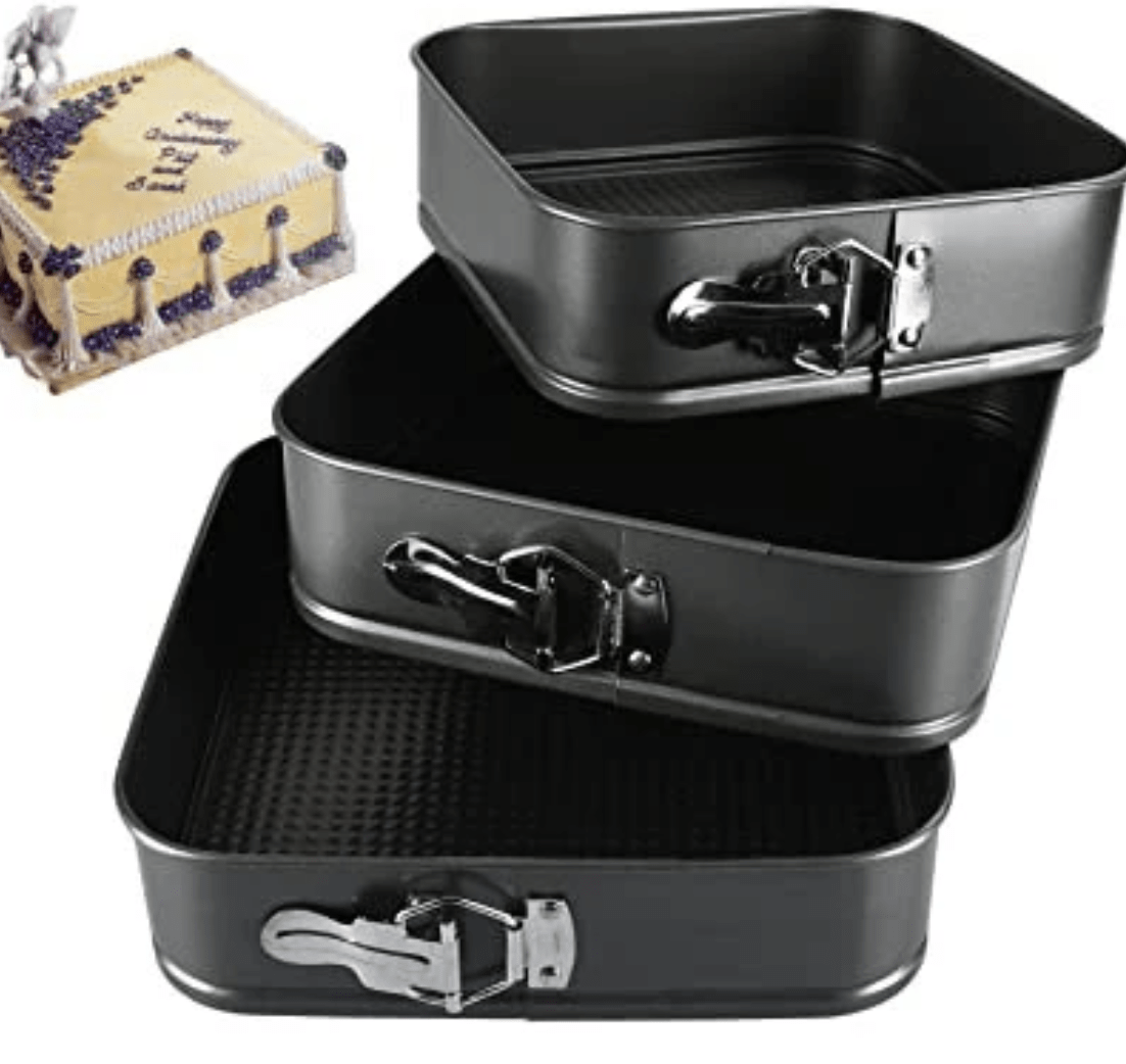 Flair square tin set of 3