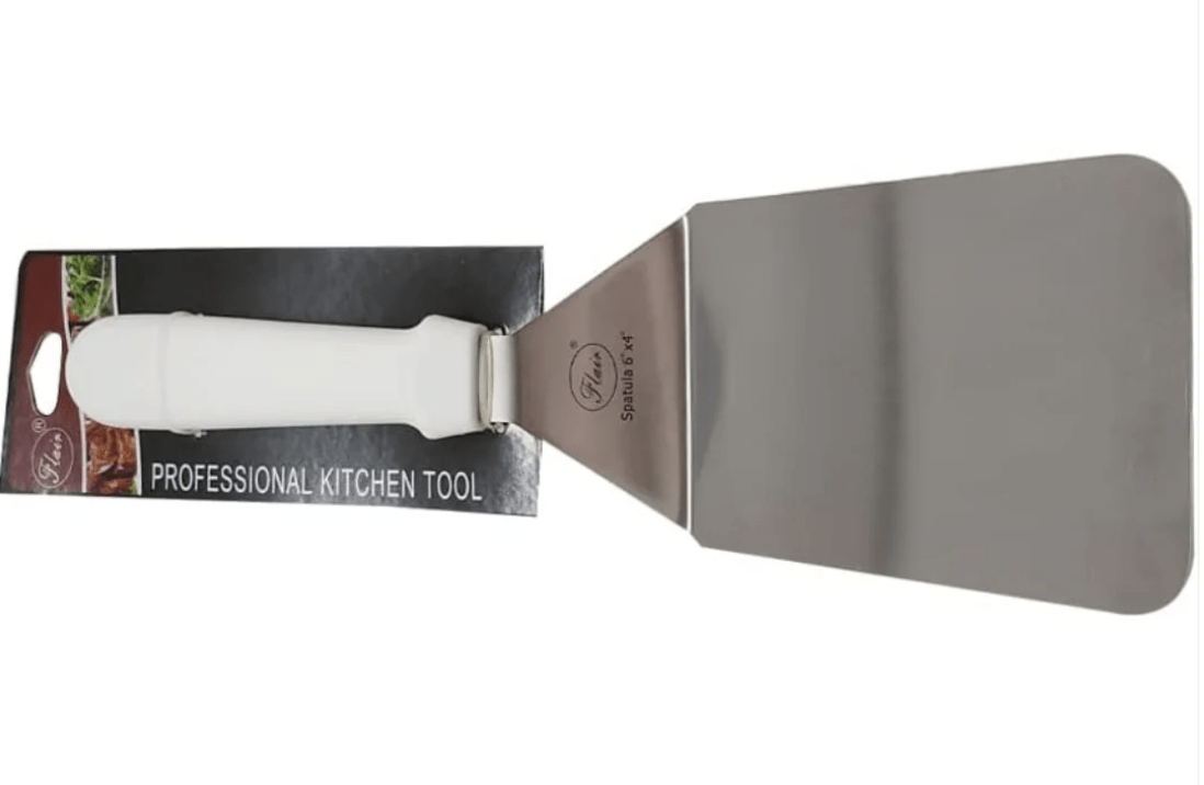 Flair stainless steel cake server. 8*4