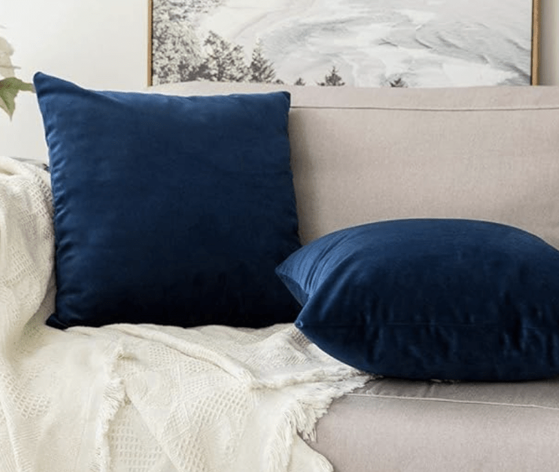 Cloth Fusion Microfiber Cushion Square Pillow