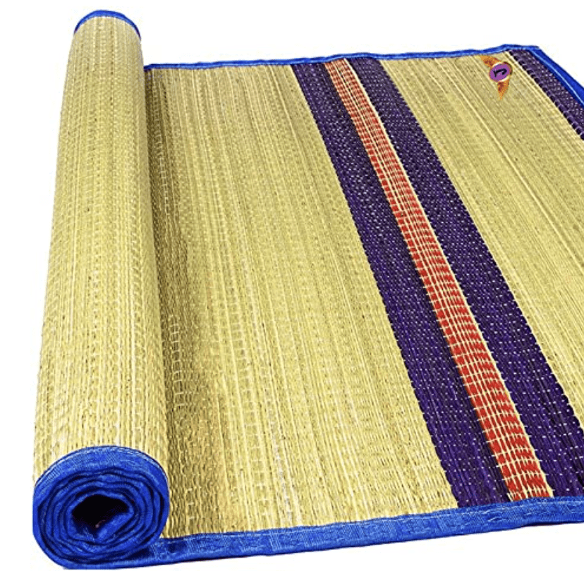 Natural Korai Multi Purpose Floor Mat / 3 X 6 Feet