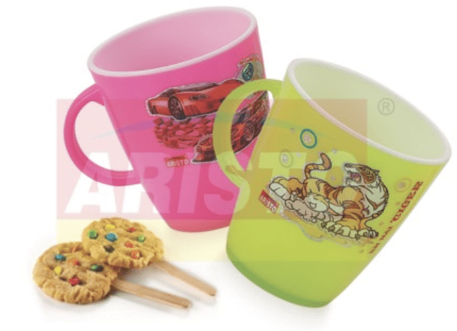 சார்லி கப் அச்சிடப்பட்ட அரிஸ்டோ காபி குவளை