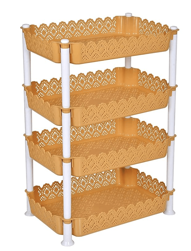 ARISTO Vertex 4 Layer Plastic Rack for Kitchen