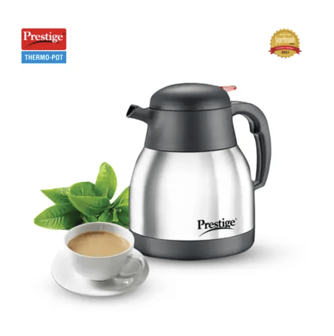 Prestige Thermo-Pot Stainless Steel Coffee & Tea Flask (PSCF 1L)