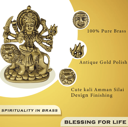 Brass Kali Amman Silai