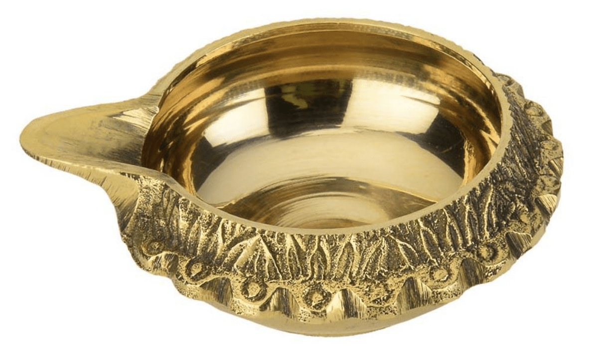 பித்தளை குபேர தீபம்