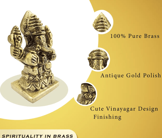 Brass Vinayagan Silai