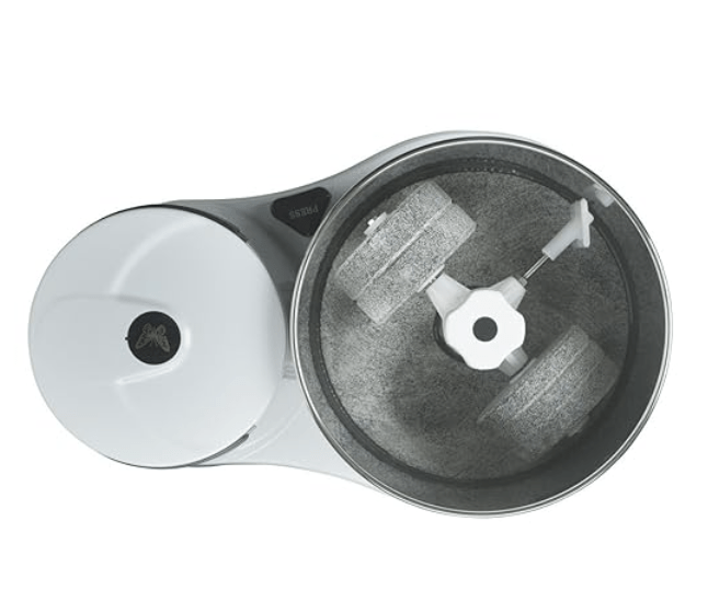 Butterfly Smart 2 Litres Table-Top Wet Grinder|150 Watts|Shockproof ABS Body| Coconut Scrapper Attachment|2 stones with 4-Way Grinding| Stainless Steel Drum | 2 Years Manufacturer's Warranty | White