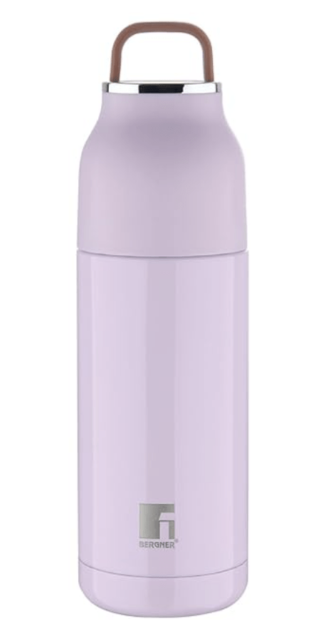 Bergner Walking 350 ml Thermo Steel Bottle/Flask, Hot/Cold, Vacuum Insulated