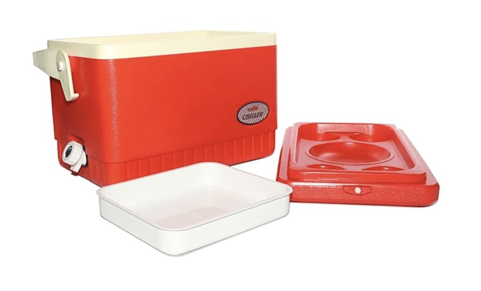 Cello Chiller Ice Box | Standard Size for Travel Party Bar Ice Cubes | Cold Drinks | Medical Purpose