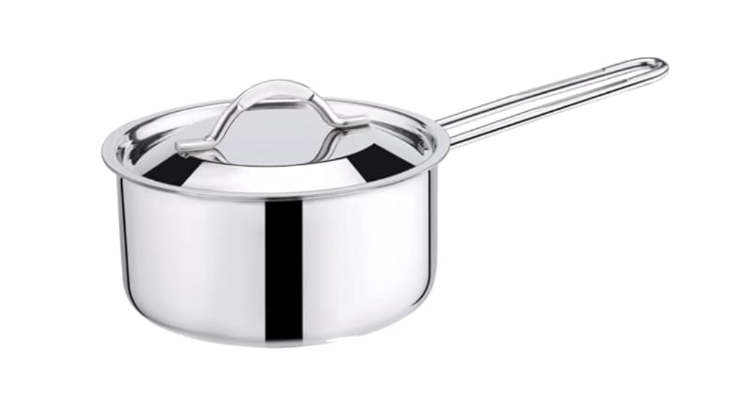 Premier 3-ply Clad Stainless Steel Sauce Pan TPS-16/18 (16 cm)