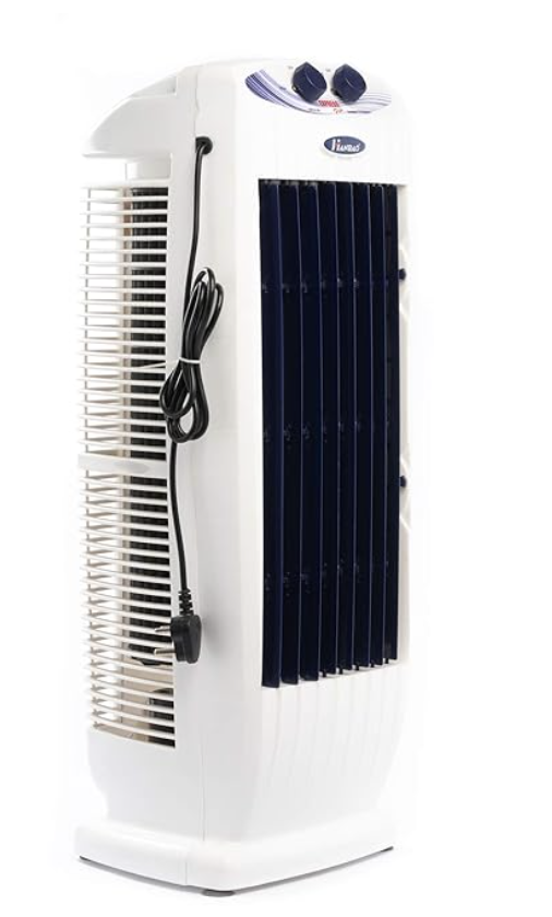 HANBAO Tower Fan with TOP safety motor, 3 Speed - 4 Way Air Deflection, High Air delivery @ 2250 m3/hr, Hi-speed & powerful, EXPRESS Plus 18 months Warranty