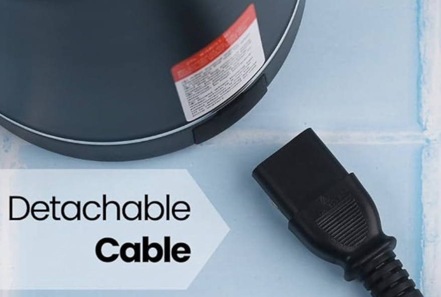 BREWINE Portable Electric Kettle 1.2 Ltr K21A (Black) | Fast Boiling Travel Kettle | Auto Shut-Off & Boil-Dry Protection | Lightweight & Compact for Home, Office & Travel