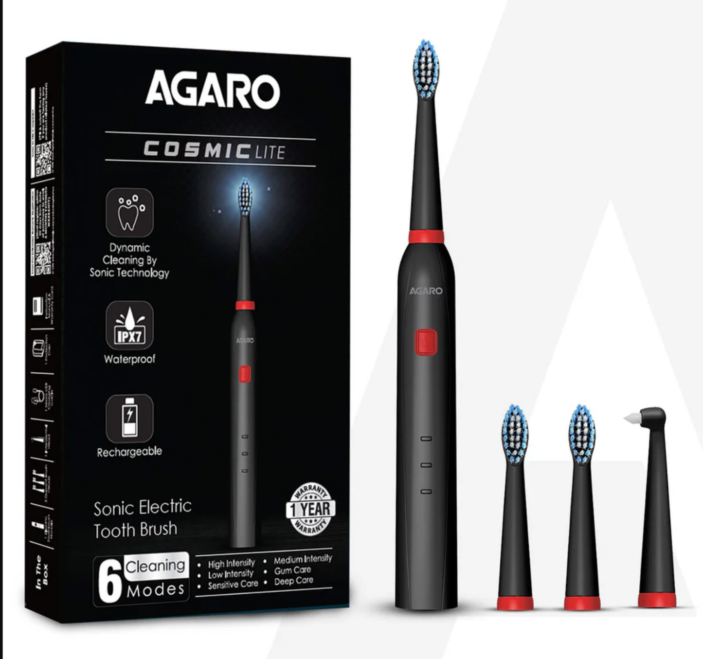 Cosmic Lite Sonic electric toothbrush for adults Agaro