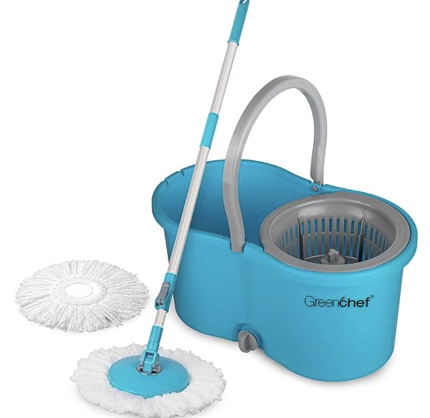 Greenchef Zippy 360 Degree Super Spin Mop Set