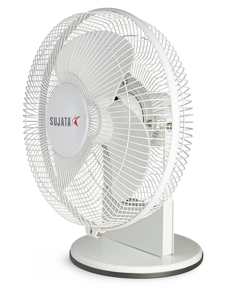 Sujata Cabin Fan | 2 Years Warranty | Cabin Fan Ceiling, 2300 RPM, Multi-Purpose Wall & Ceiling Mounting, High speed motor & Balanced Blades, Energy Efficient (SAP 2700 HS White)