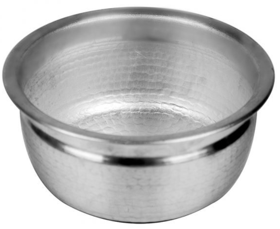 High-Quality Aluminium Vana Chatti - Perfect for Cooking and Serving!