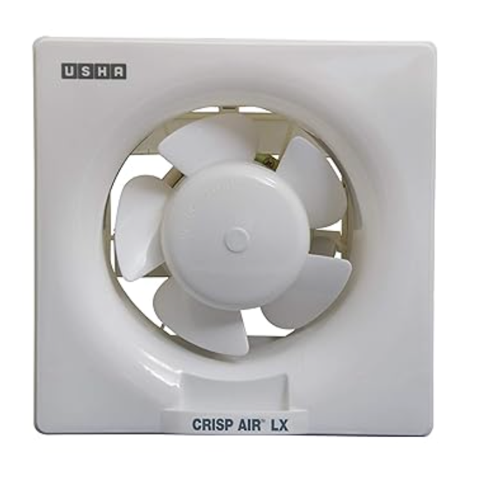 Usha Crisp Air LX 200mm Exhaust Fan (White)