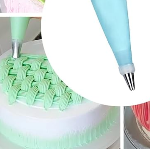 Cake Nozzle Set and Cake Nozzle Tool Used for Making Cake and Pastry Decorations