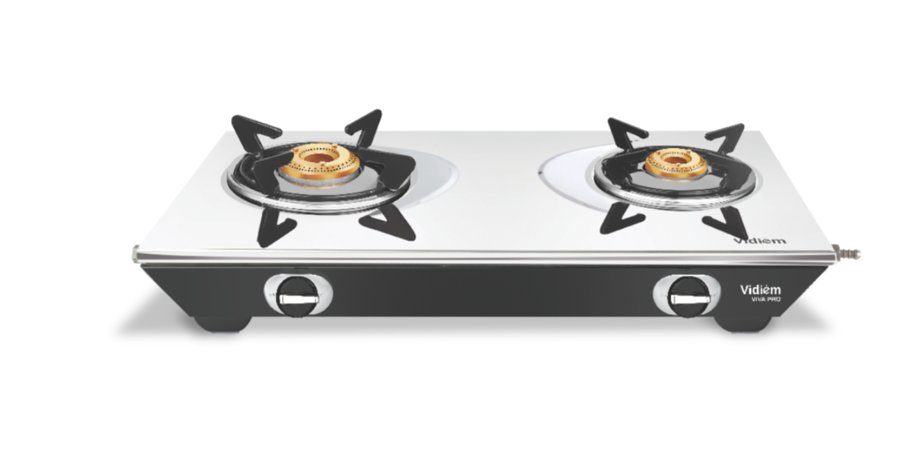 VIDIEM VIVA PRO 2Burner Gas Stove