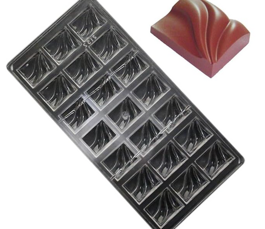Grainrain polycarbonate chocolate mold polycarbonate chocolate bar mould (19377)