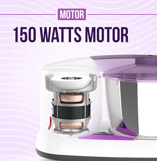 अल्ट्रा एल्गी अल्ट्रा परफेक्ट एस 150W वेट ग्राइंडर, बैंगनी, ABS प्लास्टिक