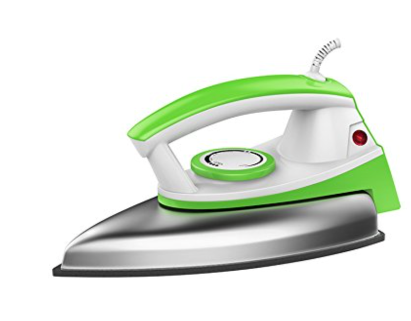Usha Light Weight EI 3402 1000-Watt Dry Iron (GREEN)
