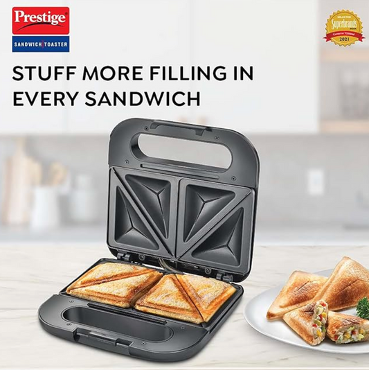 Prestige Sandwich Toaster With Fixed Sandwich Plates - PSDP 02