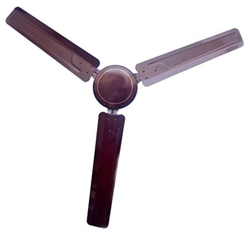 V-Guard HAIZE 1.2M MATTE BROWN 1200 mm 3 Blade Ceiling Fan (MATTE BROWN, Pack of 1)