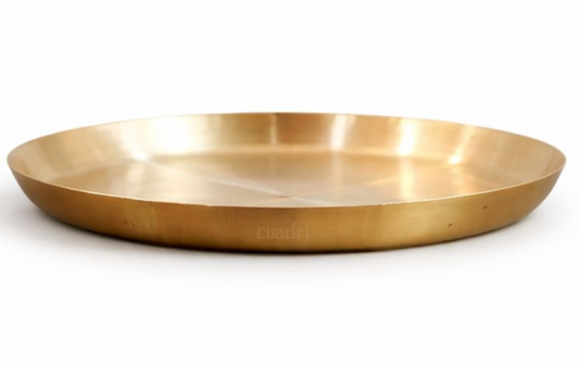 कंसा डिनर प्लेट - स्वस्थ भोजन के लिए