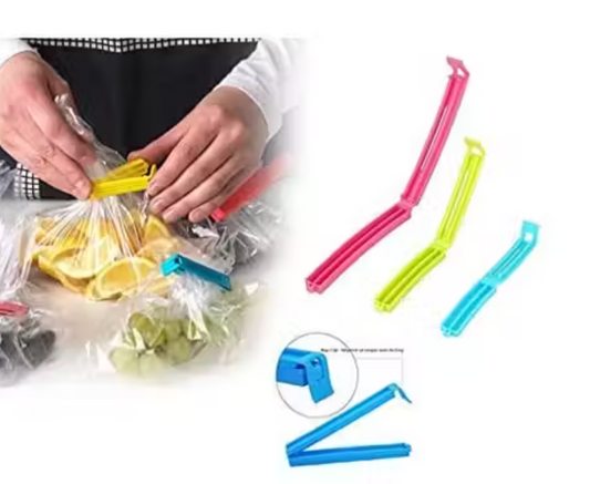 Food Bag Sealing Clips Food Storage Sealer Clamp Plastic