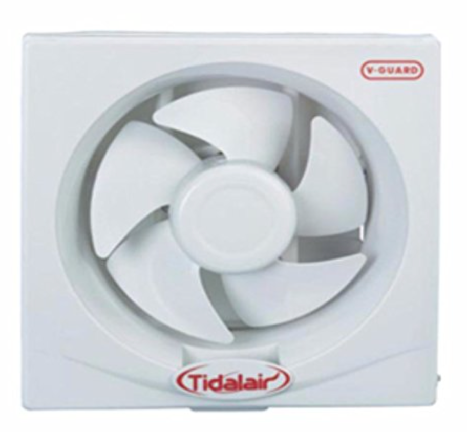 V GUARD TIDALAIR SHUTTER TYPE EXHAUST FAN 8" (FOR 9.5"X9.5" CUTTING)
