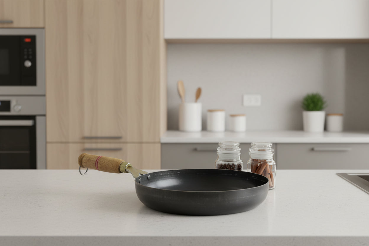 Pure Iron Fry Pan (10" Inches)