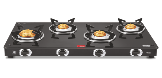 VERA 4Burner Gas Stove vidiem