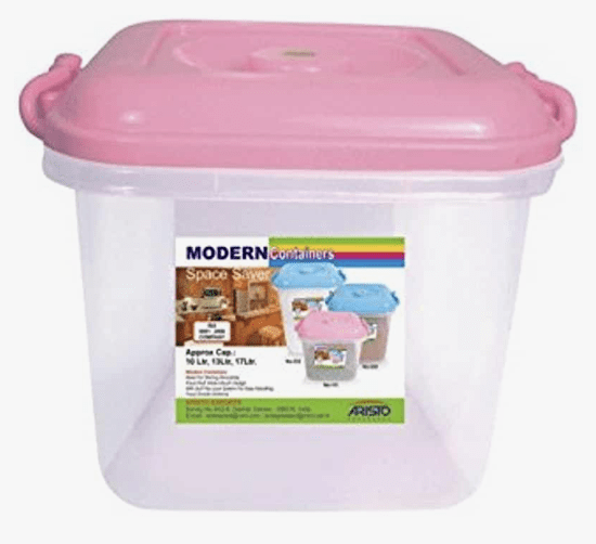 Aristo Modern333 Plastic Storage Container-16 Litre, Multi, (26.5 x 26.5 x 36.5)