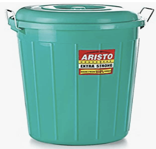ARISTO Multipurpose Plastic Storage Bucket 50 Litre Drum