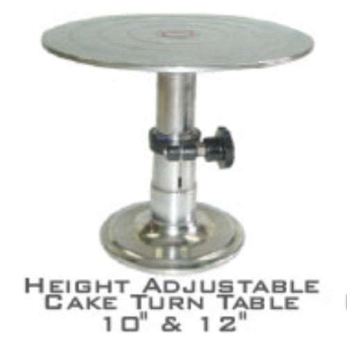 Height Adjustable Cake Turn Table